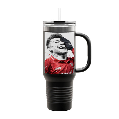 Roberto Firmino Liverpool Fc Insulated Travel Mug
