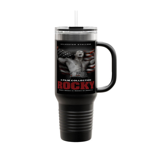 Rocky Sylvester Stallone Insulated Travel Mug