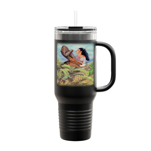 Romance Is Not Extinct Insulated Travel Mug