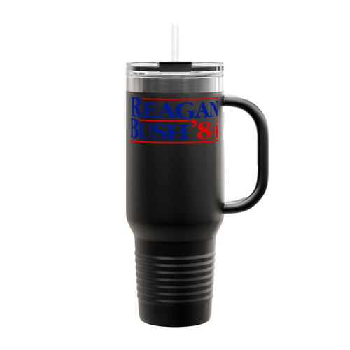 Ronald Reagan Bush 84 Insulated Travel Mug