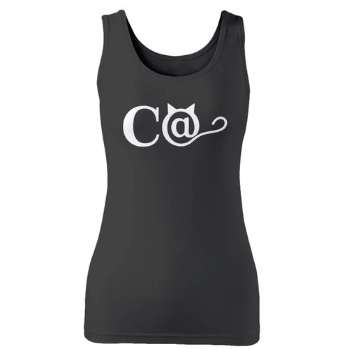 High quality print of this slim fit c@ cat lovers women tank top will turn heads. And bystanders won't be disappointed - the racerback cut looks good one any woman's shoulders.