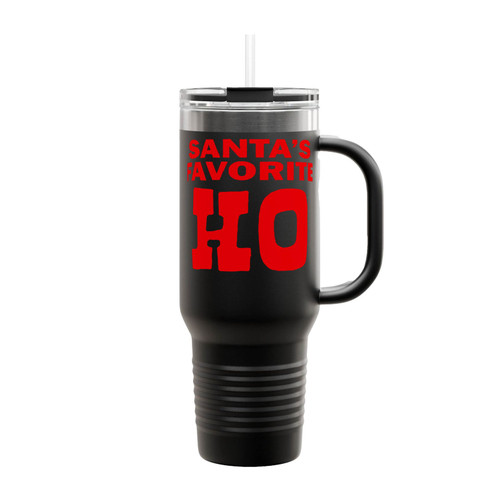 Santa's Favorite Ho Insulated Travel Mug