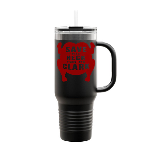 Save The Neck For Me Clark Insulated Travel Mug