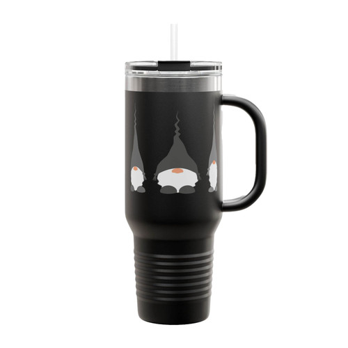Scandinavian Gnomes Insulated Travel Mug