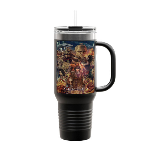 Sekiro Shadows Die Twice All Character Insulated Travel Mug