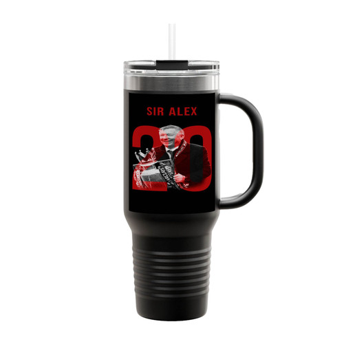 Sir Alex Ferguson Manchester United Insulated Travel Mug