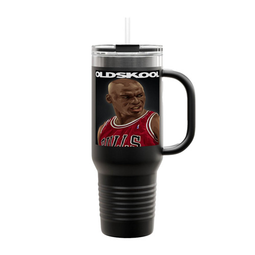 Slam Dunk Champ Basketball Inspired Air Insulated Travel Mug