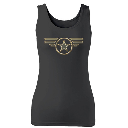 High quality print of this slim fit captain america steve rogers super solder avengers women tank top will turn heads. And bystanders won't be disappointed - the racerback cut looks good one any woman's shoulders.