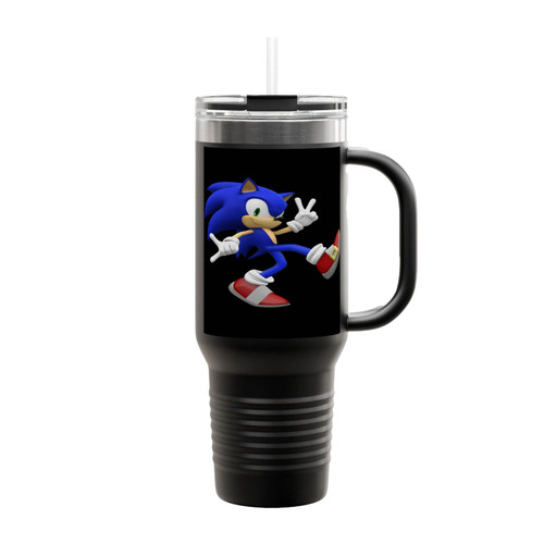Sonic Adventure Pose Insulated Travel Mug