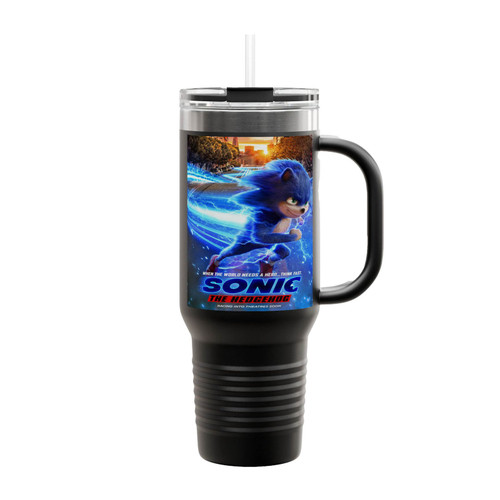 Sonic The Hedgehog 2019 Insulated Travel Mug