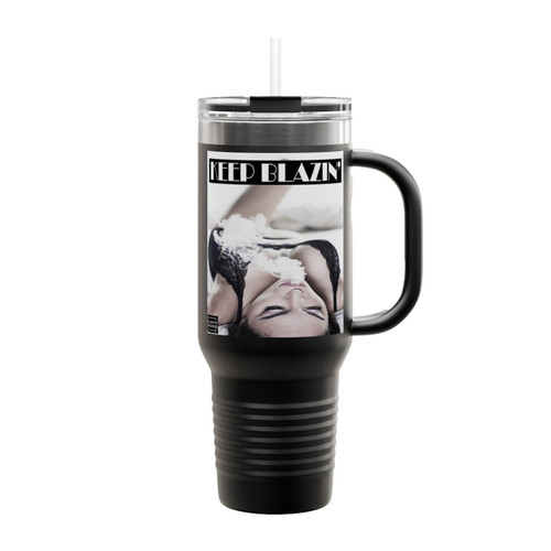 Sopner Pothead Pot Head Weed Joint Bong Kush Swag Dope Insulated Travel Mug