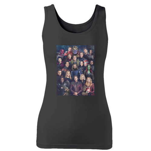 High quality print of this slim fit captain marvel avengers endgame women tank top will turn heads. And bystanders won't be disappointed - the racerback cut looks good one any woman's shoulders.