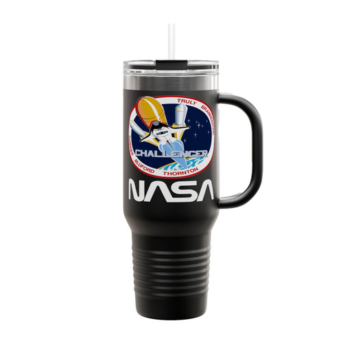 Space Shuttle Challenger Nasa Insulated Travel Mug