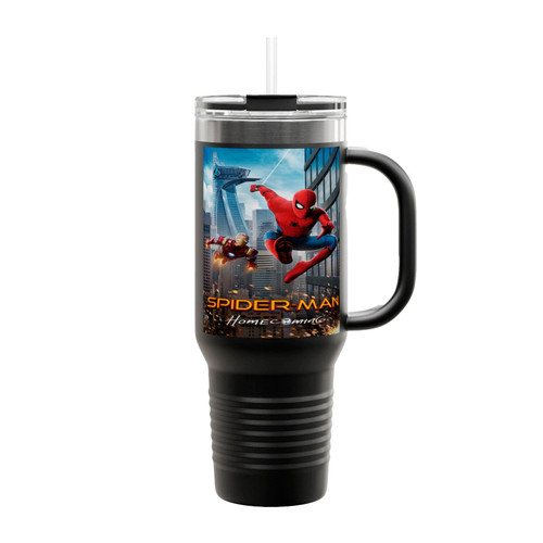 Spiderman Home Coming Movie Insulated Travel Mug