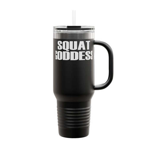 Squat Goddess Insulated Travel Mug