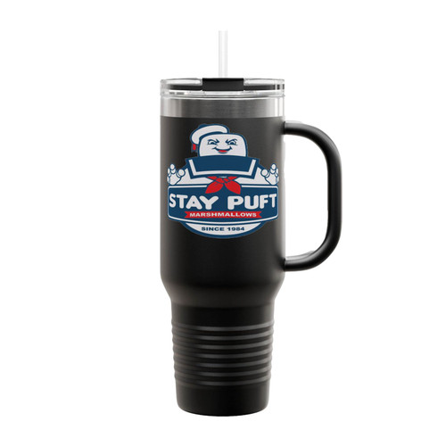 Stay Puft Marshmallow Man Insulated Travel Mug