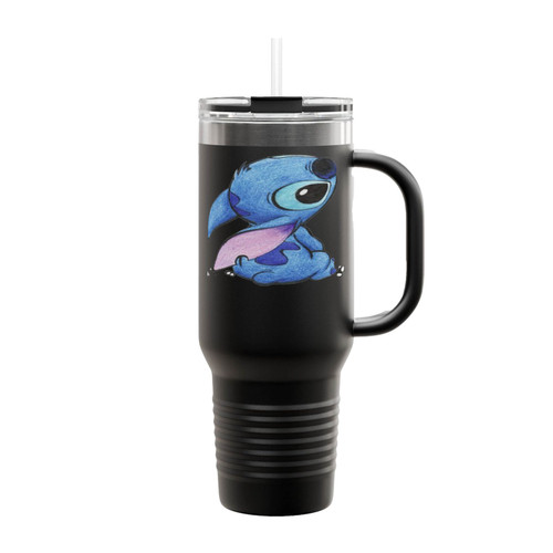 Stitch Racerback Insulated Travel Mug