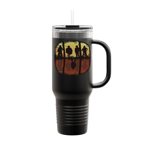 Stranger Mirror Insulated Travel Mug