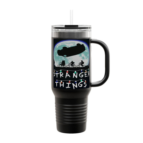 Stranger Things And Friends Insulated Travel Mug