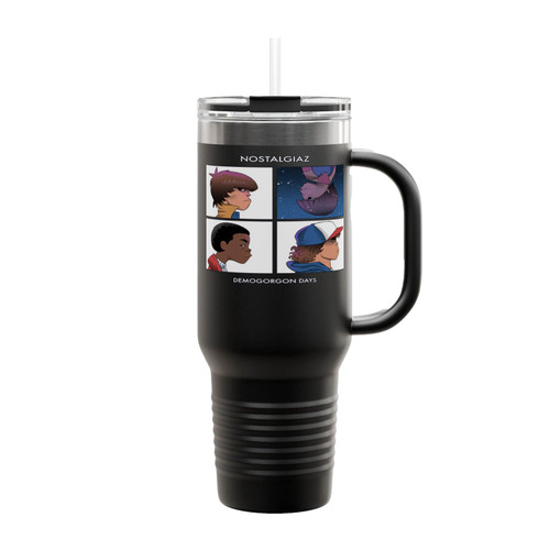 Stranger Things Demogorgon Days Insulated Travel Mug