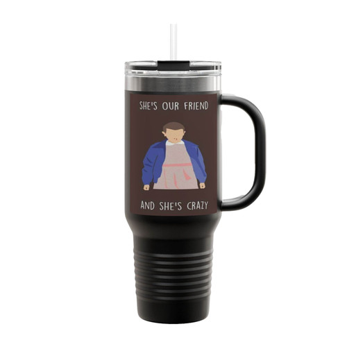 Stranger Things Memes Insulated Travel Mug