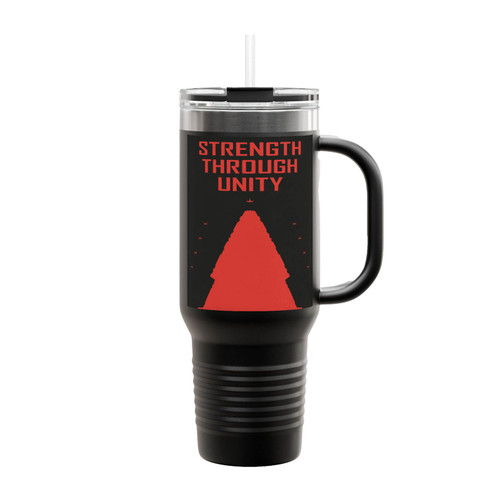 Strength Through Unty Insulated Travel Mug