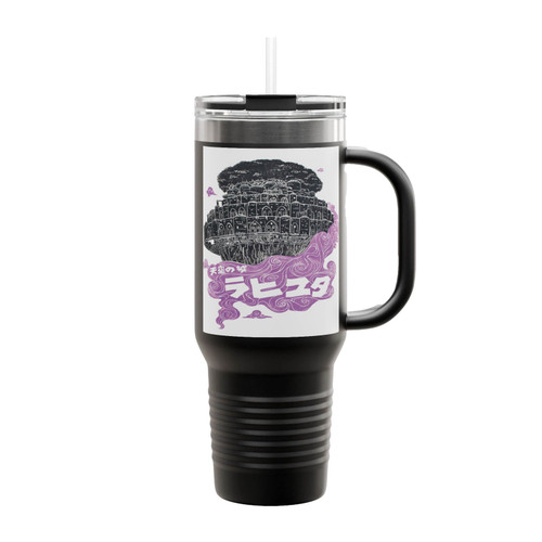 Studio Ghibli Castle In The Sky Insulated Travel Mug