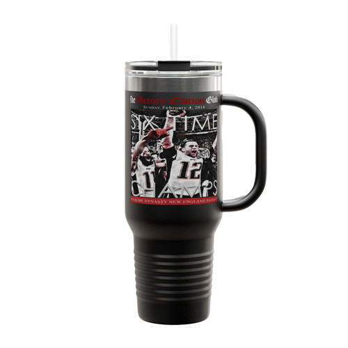 Super Bowl 53 Tom Brady Special Edition New England Insulated Travel Mug