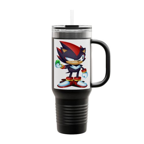 Super Shadow Sonic Insulated Travel Mug