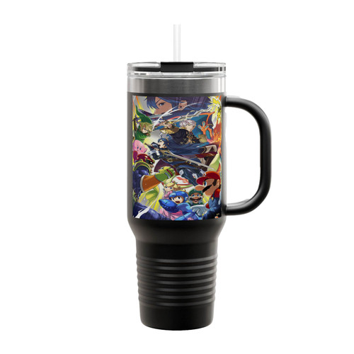 Super Smash Bros Insulated Travel Mug