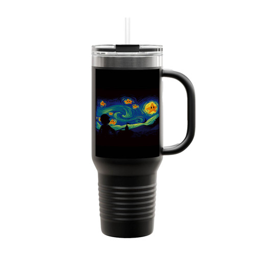 Super Stary Night Insulated Travel Mug