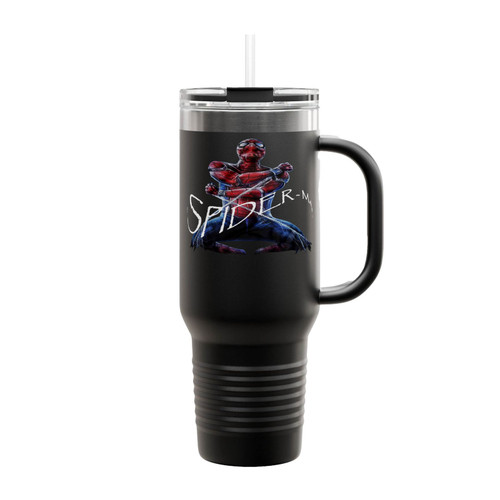 Superhero Spiderman Insulated Travel Mug