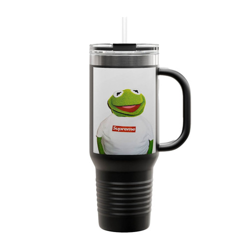Supreme Kermit Insulated Travel Mug