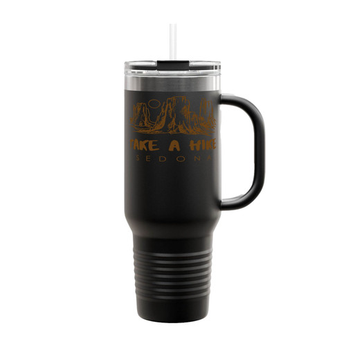 Take A Hike Funny Sedona Insulated Travel Mug