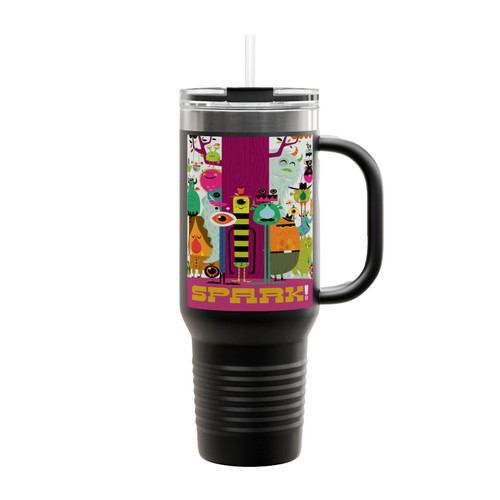 Target Invisible Creature Insulated Travel Mug