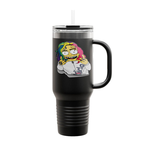 Tebartski 6Ix9Ine Insulated Travel Mug