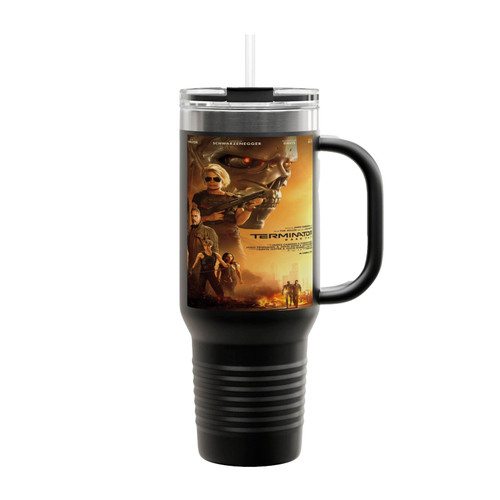 Terminator Dark Fate Movie Insulated Travel Mug