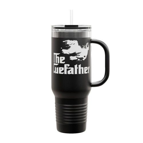The Cuefather Insulated Travel Mug