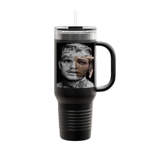 The Evolution Of Lil Peep Insulated Travel Mug