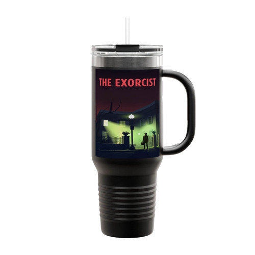The Exorcist House Of Mysterious Secrets Insulated Travel Mug