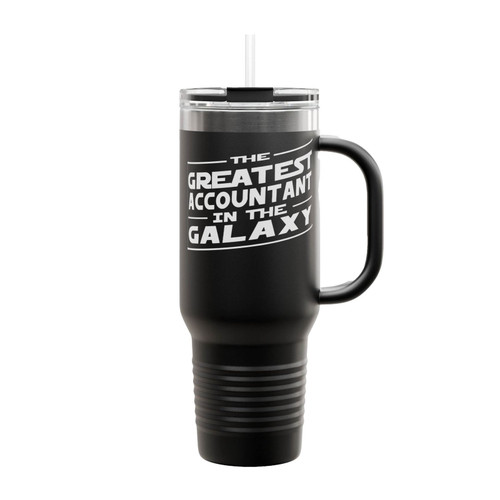 The Greatest Accountant Insulated Travel Mug