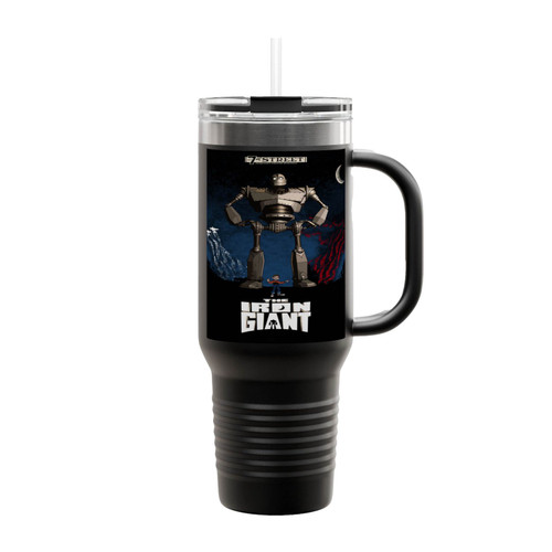 The Iron Giant Robot Supremacy Insulated Travel Mug