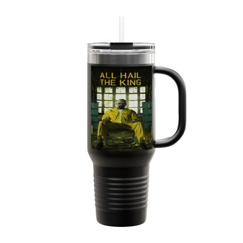 The King An Analysis Of Breaking Bad Insulated Travel Mug