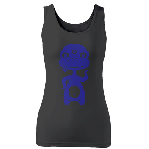 High quality print of this slim fit clearance potbellied alien women tank top will turn heads. And bystanders won't be disappointed - the racerback cut looks good one any woman's shoulders.