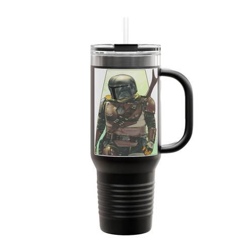 The Mandalorian And Clone Wars Insulated Travel Mug