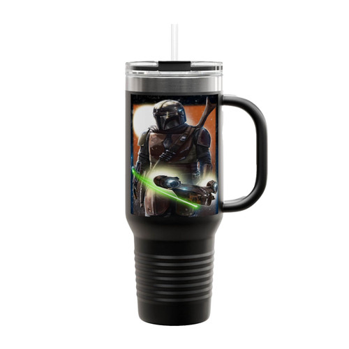 The Mandalorian Razorcrest Ship Insulated Travel Mug