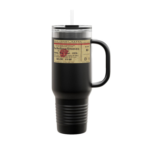 The Rolling Stones Ticket Stub Insulated Travel Mug