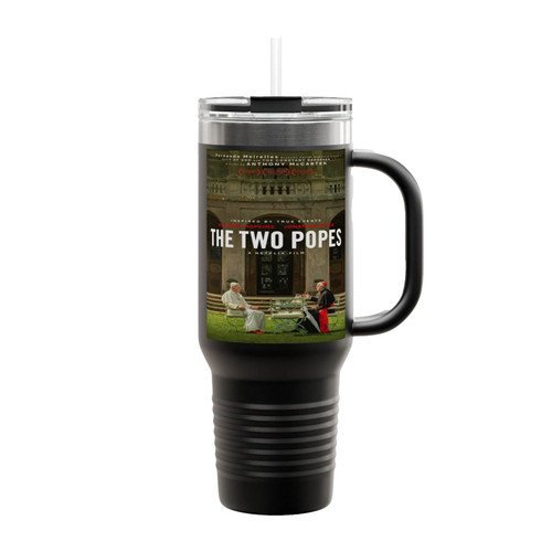 The Two Popes Insulated Travel Mug