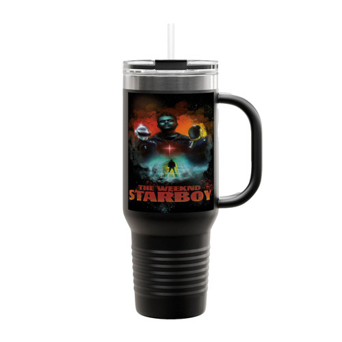 The Weeknd Starboy On Behance Insulated Travel Mug