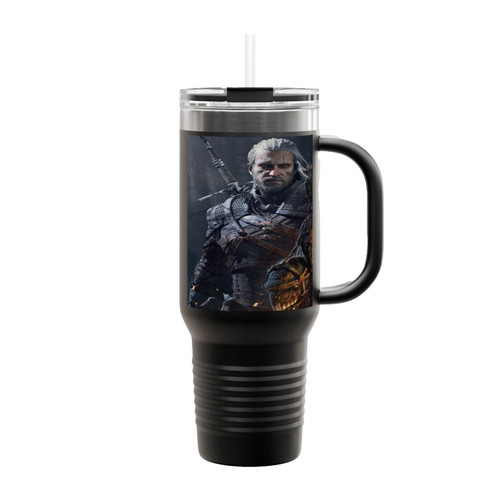 The Witcher Geralt Insulated Travel Mug